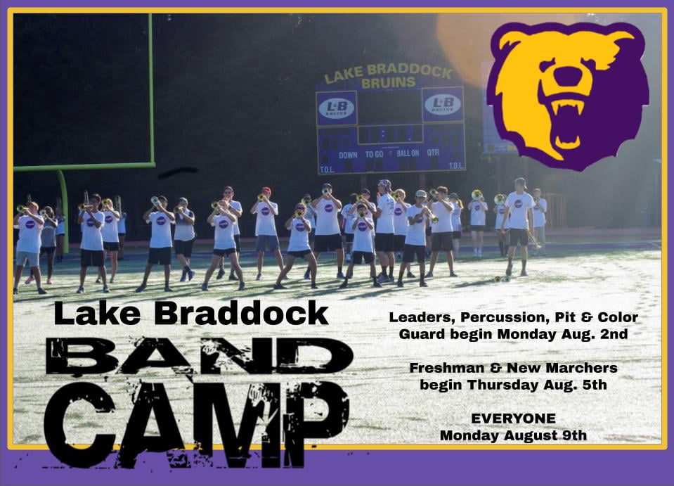 Lake Braddock Band Camp Image Lake Braddock Band